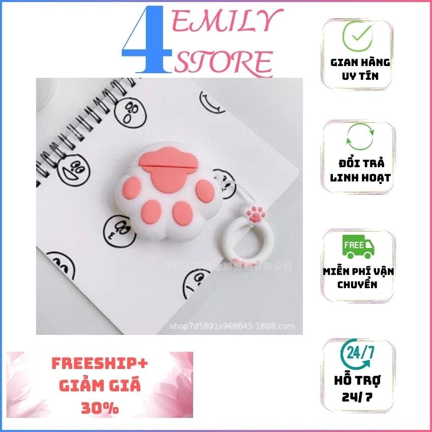 Airp0ds pro case with cute CAT FOOT shape. Chic. Waterproof, dustproof