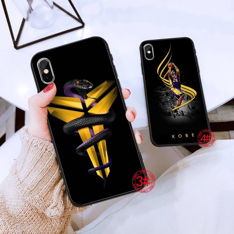 iPhone 6 6S 7 8 Plus X XS XR 11 Pro Max TPU soft Case B51 Kobe Bryant Black Mamba Casing Soft Shopee Philippines