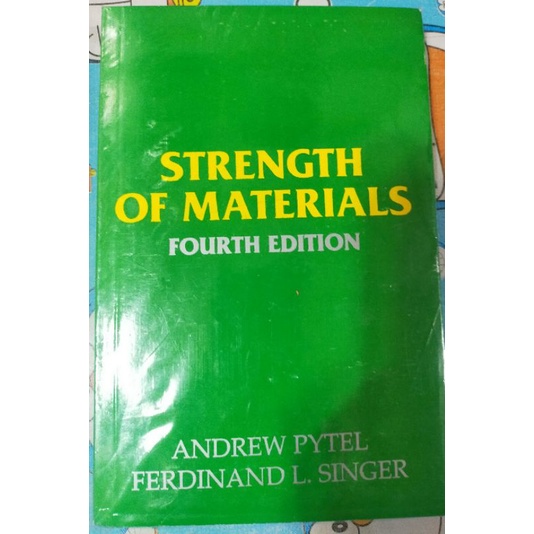 Strength Of Materials 4th Edition(Singer) | Shopee Philippines