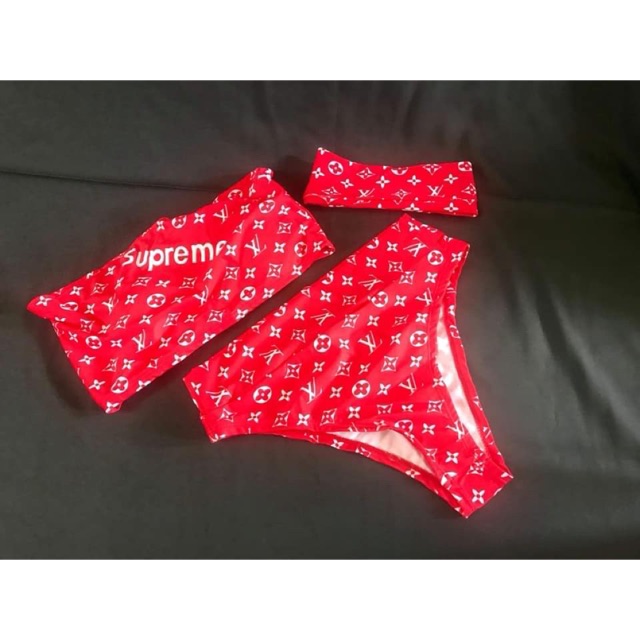 Supreme louis store vuitton bathing suit