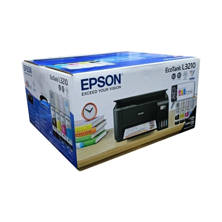 Epson Ecotank L In Print Scan Copy Colored Ink Tank Inkjet Printer Shopee Philippines