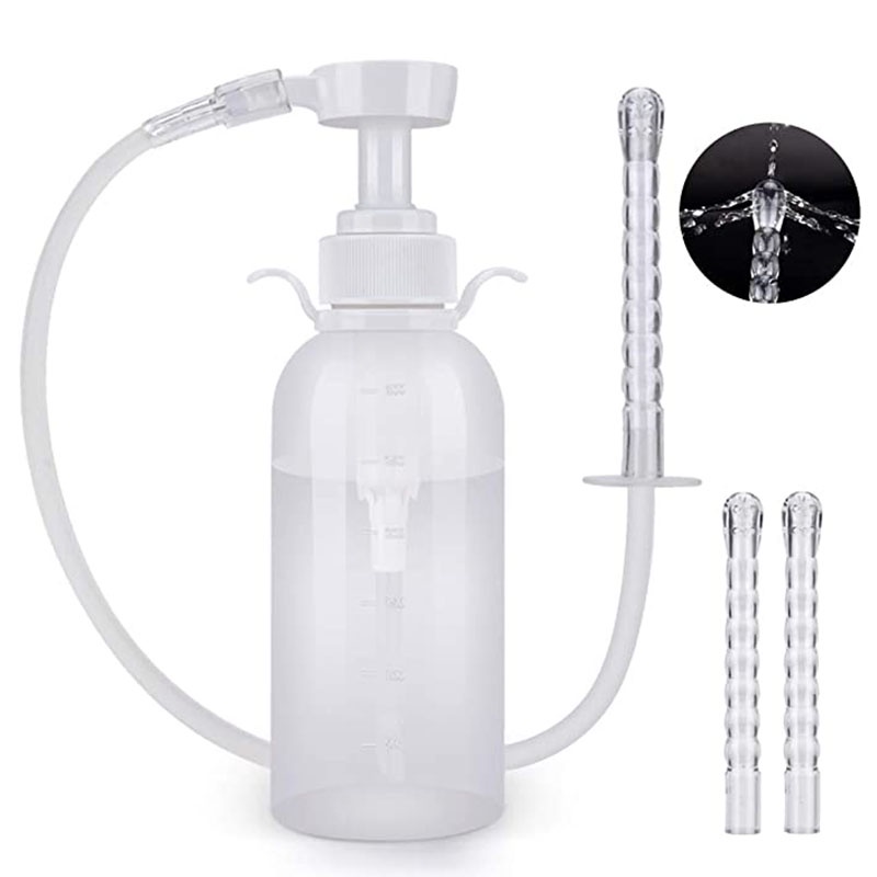 Medical Vaginal Clearner Anal Douche Enema Tool Reusable Vagina Irrigator Ass Anus Cleaning 7107