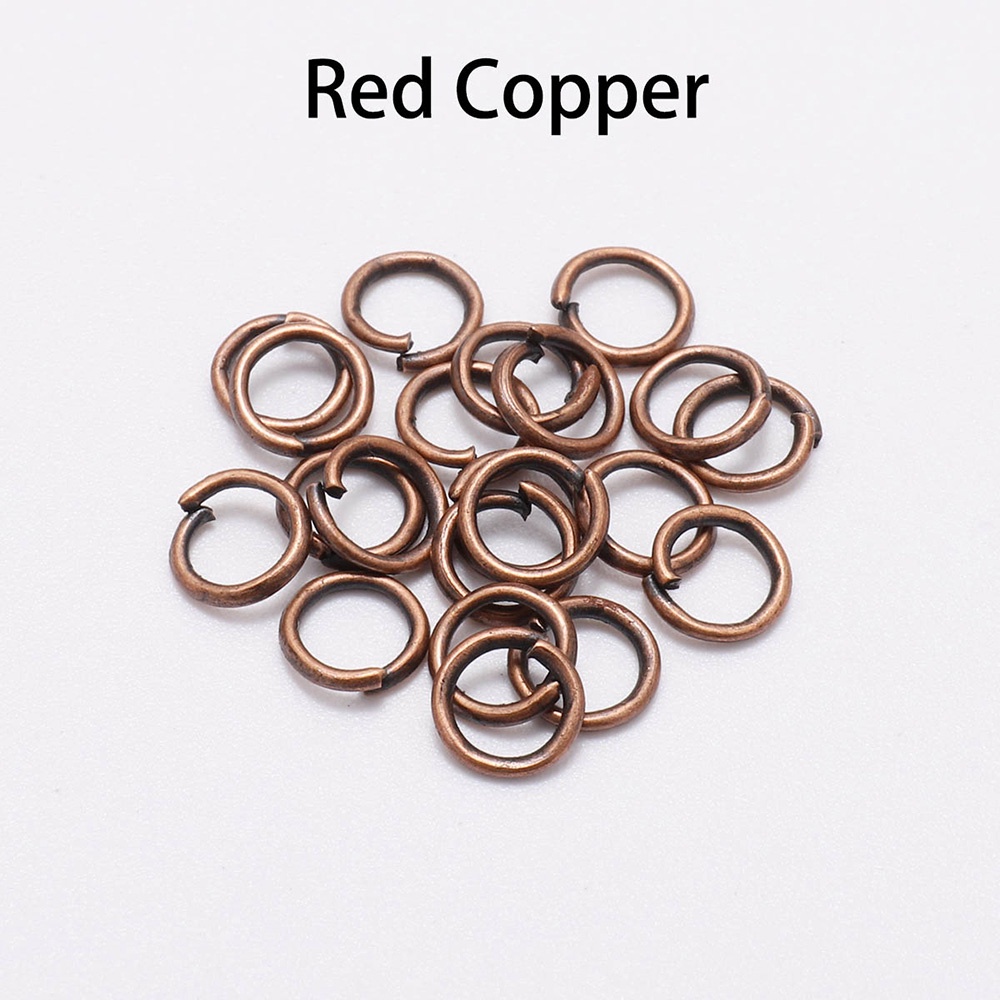 St Kunkka Pcs Pack Mm Jump Rings Split Ring Diy Accessories