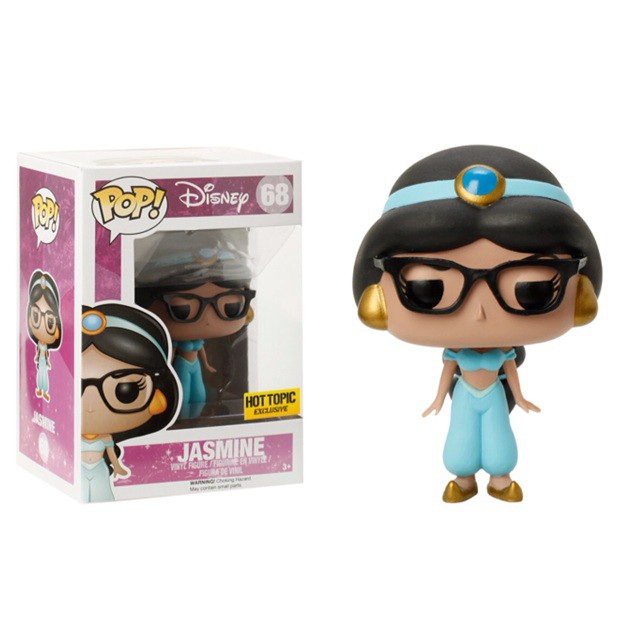 Funko POP! Disney - Aladdin - Jasmine (52) Small Damaged Packaging