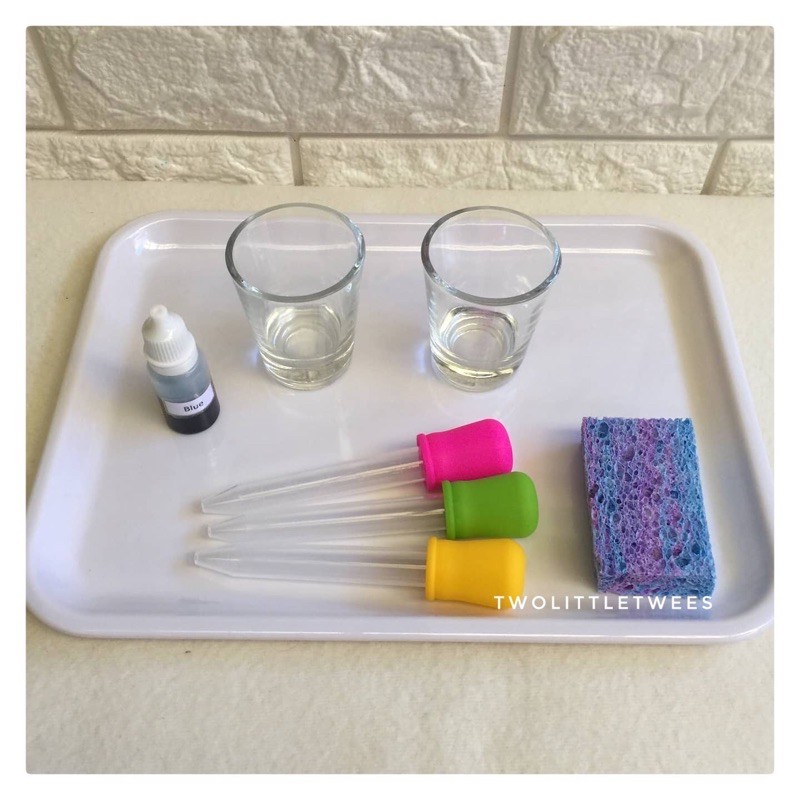 Operating a Dropper Activity Work Set - Montessori Transfer Skills ...