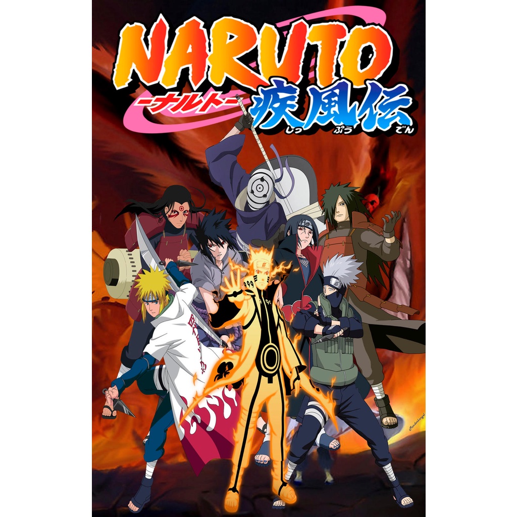 Naruto A4 Anime Posters / 4K UHD Print / Fade Proof Shopee Philippines