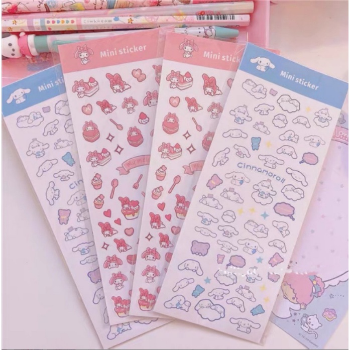 Cute Sticker Frog Melody Kuromi Waterproof Sticker | Shopee Philippines