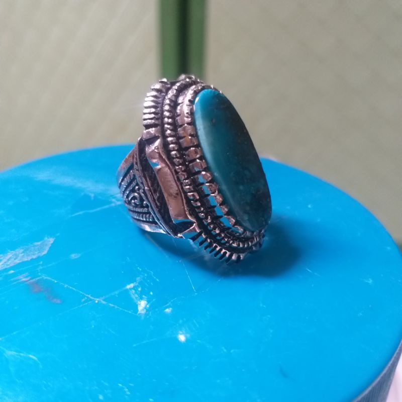 Silver Badar Turquoisenatural. | Shopee Philippines