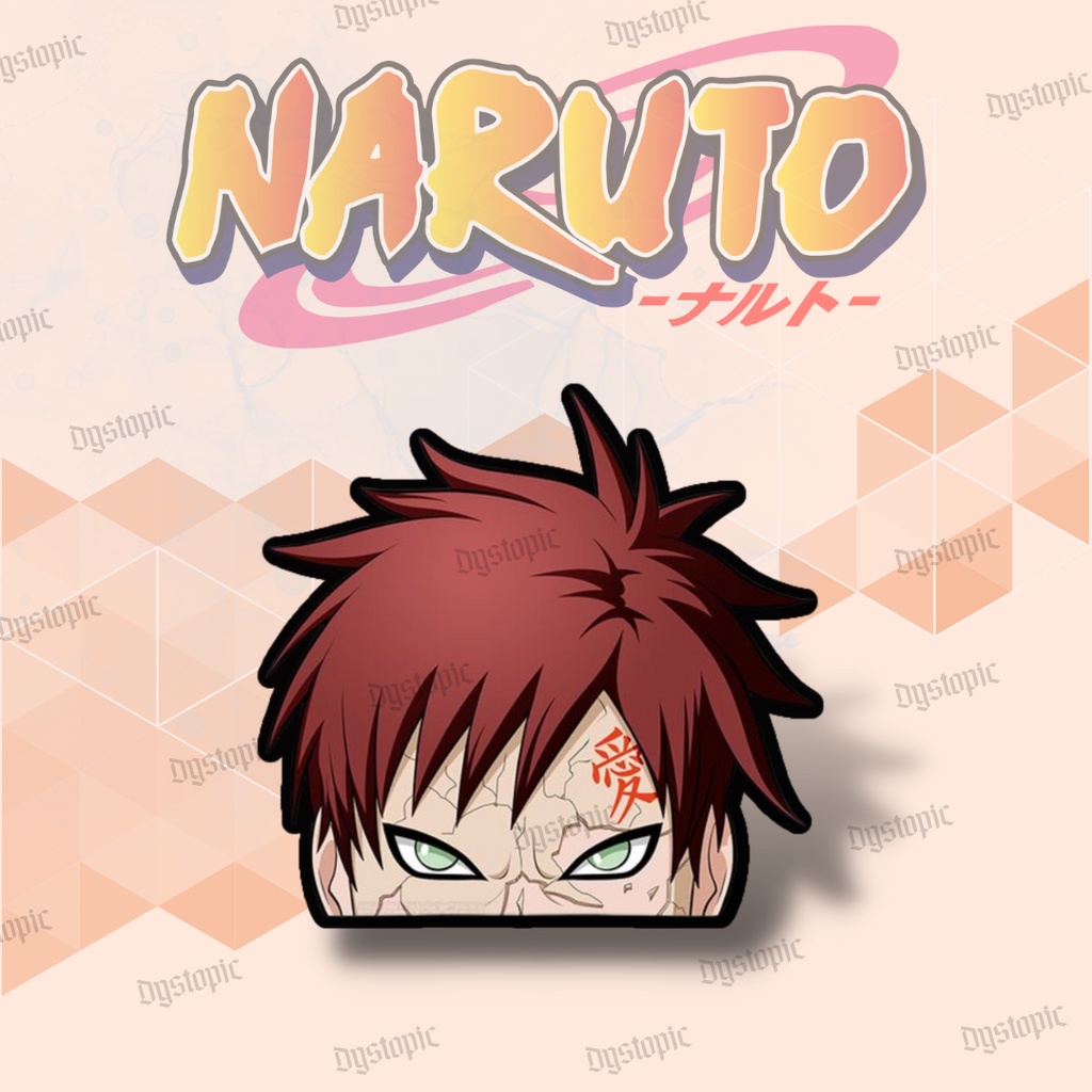 Naruto Peeker Sticker Waterproof Laminated High Quality Shopee