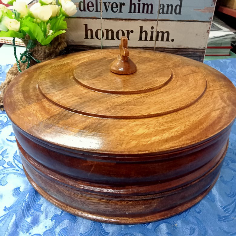 PCBS WOODEN COMMUNION TRAY ENGRAVED STYLE (12"X12"X4.5") | Shopee