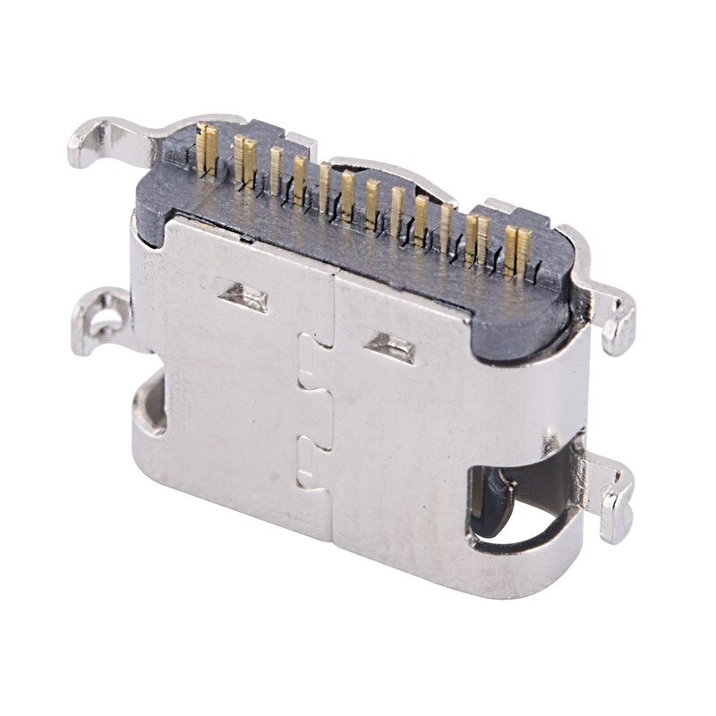 550pcs 1.6mm Micro USB JACK 3.1 TypeC 16pin SMD 90 Degree Female Connector For Mobile Phone