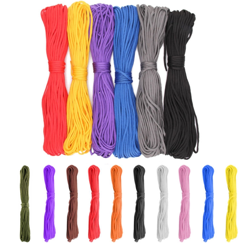 Ganzoo Paracord 550 Corda, 31m, Fire Starter Cord, Survival, Colore Camoflage
