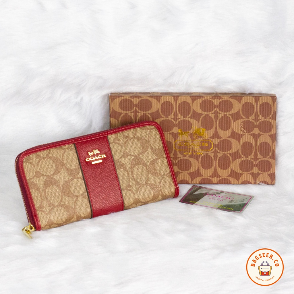 Coach brand online wallet