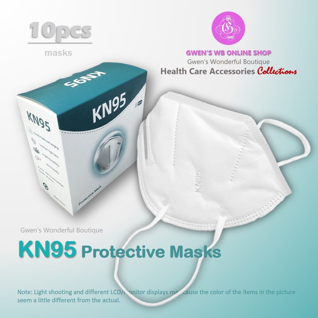 Gwen's Health Accessories Affordable KN95 Protective Masks (10pcs
