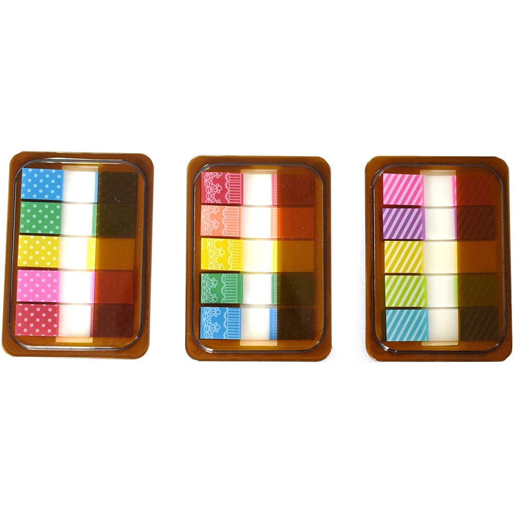 Bulk Stickers Neon Page Markers Notes Flags Colored Sticky Tabs For Students Office Workers 3 Colors (60pcs) Posted Signs - View #3