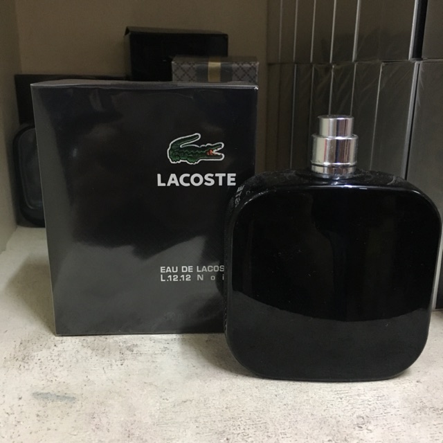 Lacoste best sale black perfume