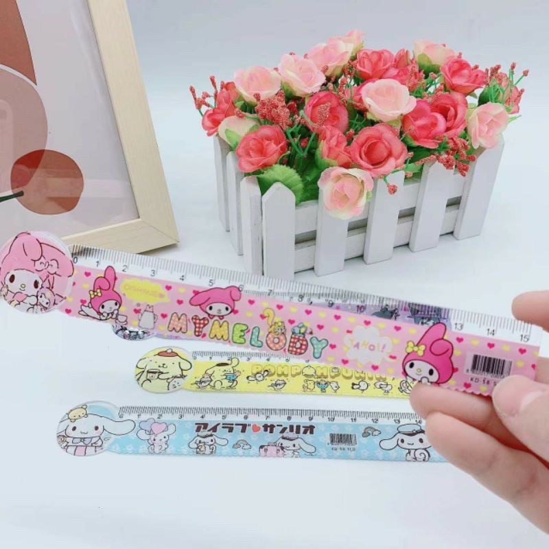 Sanrio My Melody Kawaii Ruler 15cm [Melody Pink Only] | Shopee Philippines