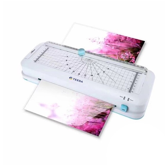 EMB TEEDA Portable A4 Hot Thermal Laminator Machine With Puncher And ...