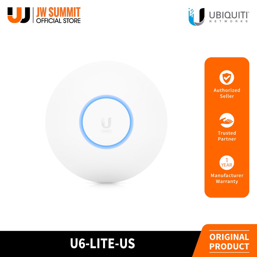 Ubiquiti UniFi6 Lite PoE Dual-Band WiFi Access Point (U6-LITE-US ...