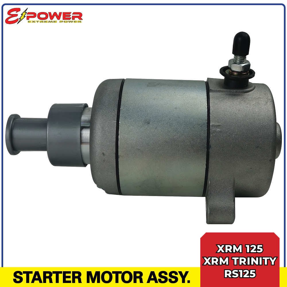 XRM125, RS125, XRM TRINITY STARTER MOTOR E-POWER | Shopee Philippines