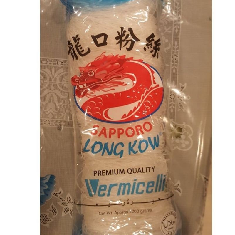 Sapporo Long Kow Vermicelli Sotanghon Original 1 Kilo Pack Shopee Philippines 2357