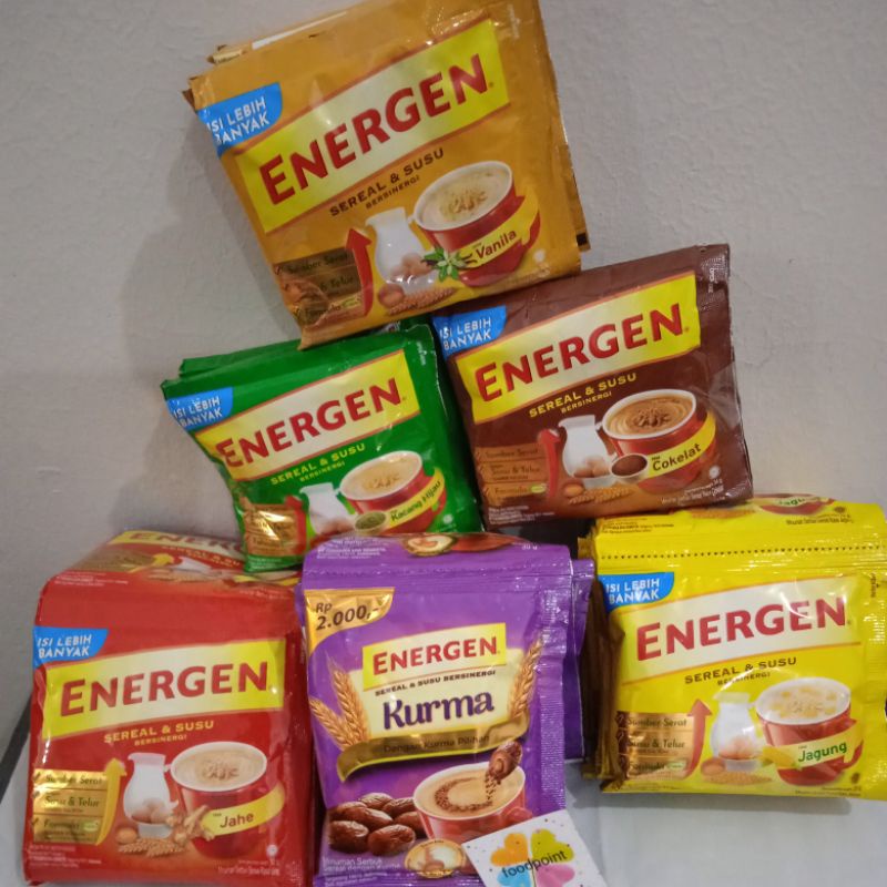 Energen Cereal 10pcs Perpack Cereal Indo Shopee Philippines 