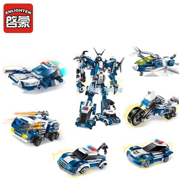 Enlighten The Raging Warrior (Robot) Building Sets | Shopee Philippines