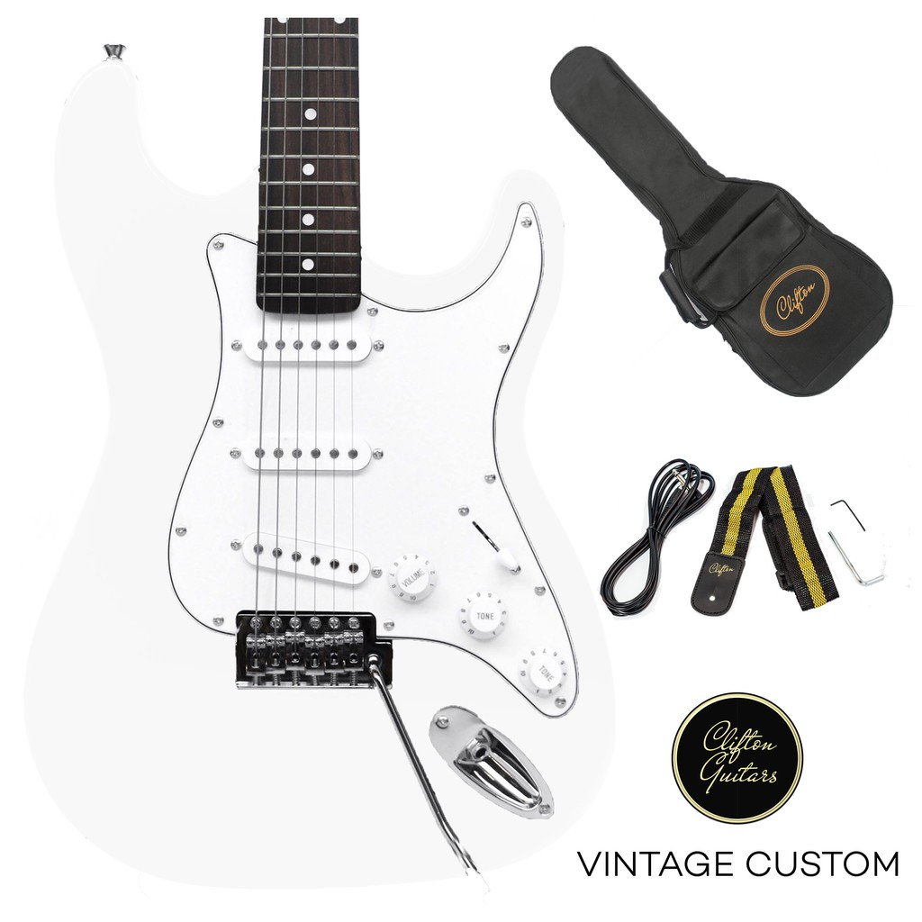 Clifton Pioneer Stratocaster Electric Guitar Package Shopee Philippines