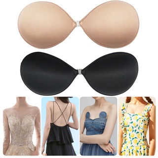 Invisible Push Up Bra Backless Strapless Bras Seamless Front