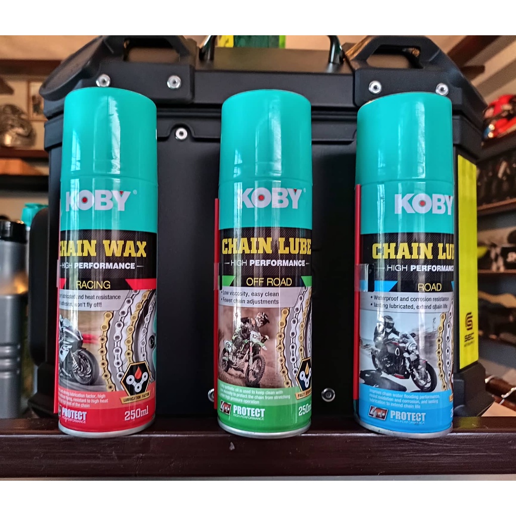 Koby Chain Lube Road, Off Road, Chain Wax 250ml Shopee Philippines