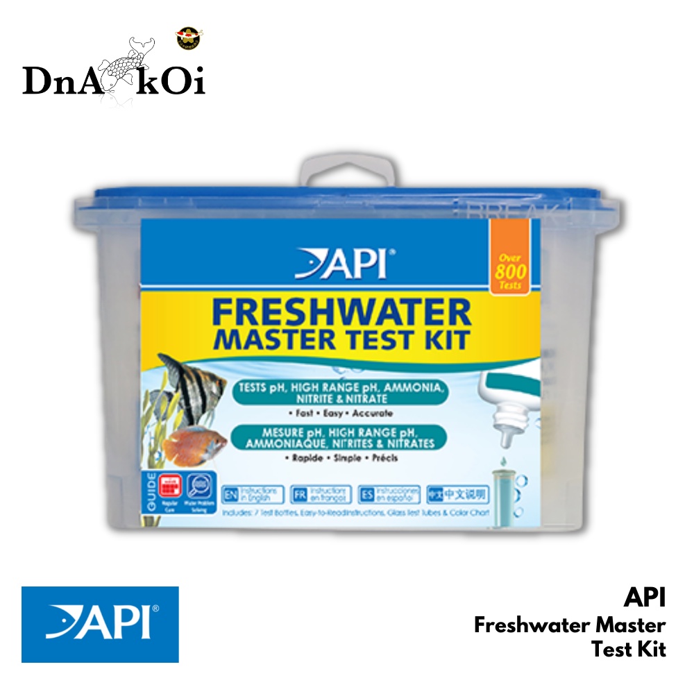 APi FRESHWATER MASTER TEST KiT API FiSHCARE (EXPIRY 06/2026