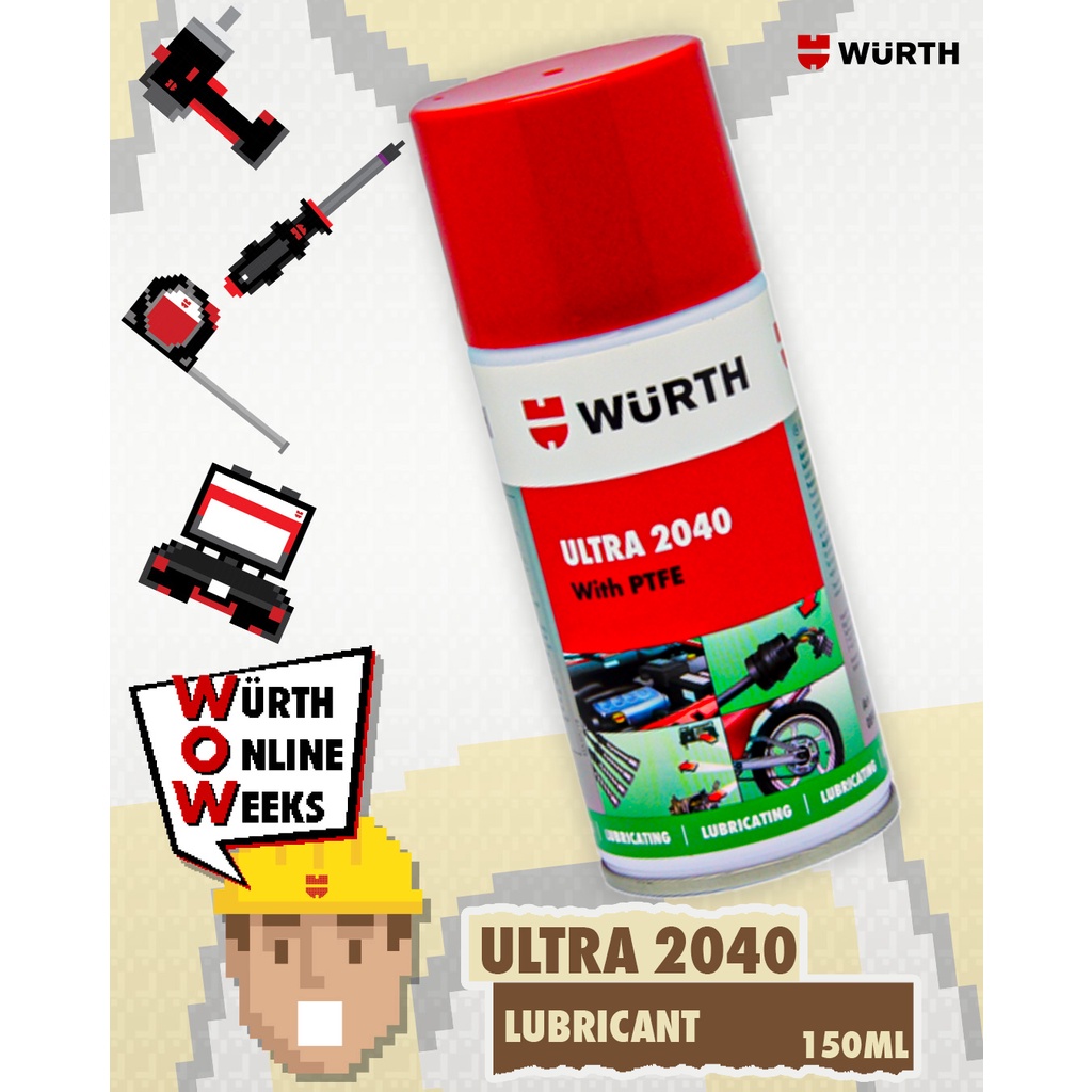 Wurth MultiPurpose Lublicant Ultra 2040 150 ml Shopee Philippines