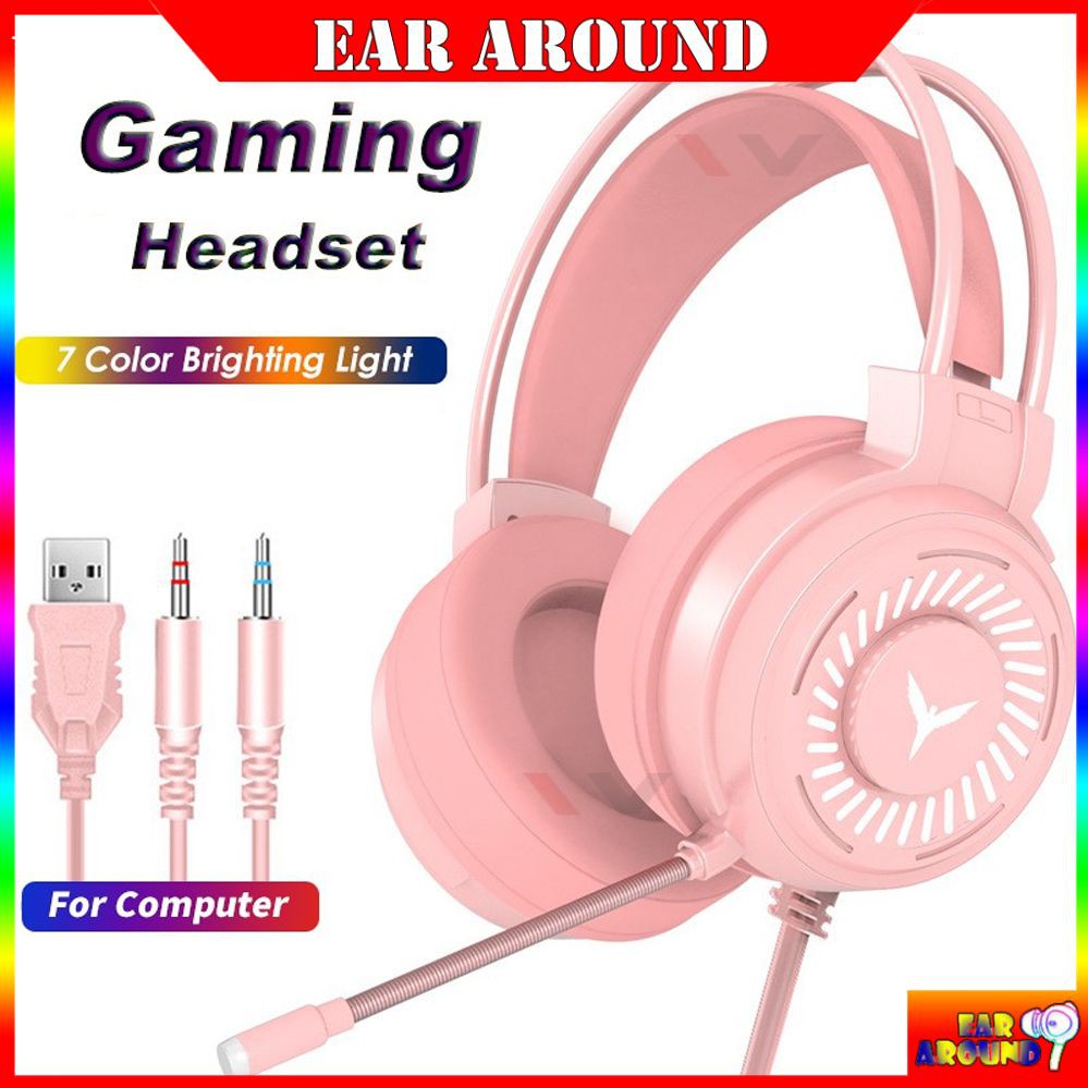 Gaming headset best sale with mic shopee