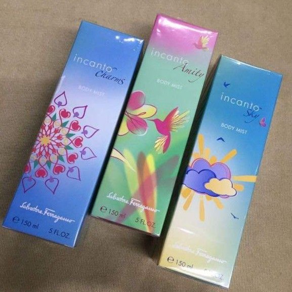 incanto shine body mist