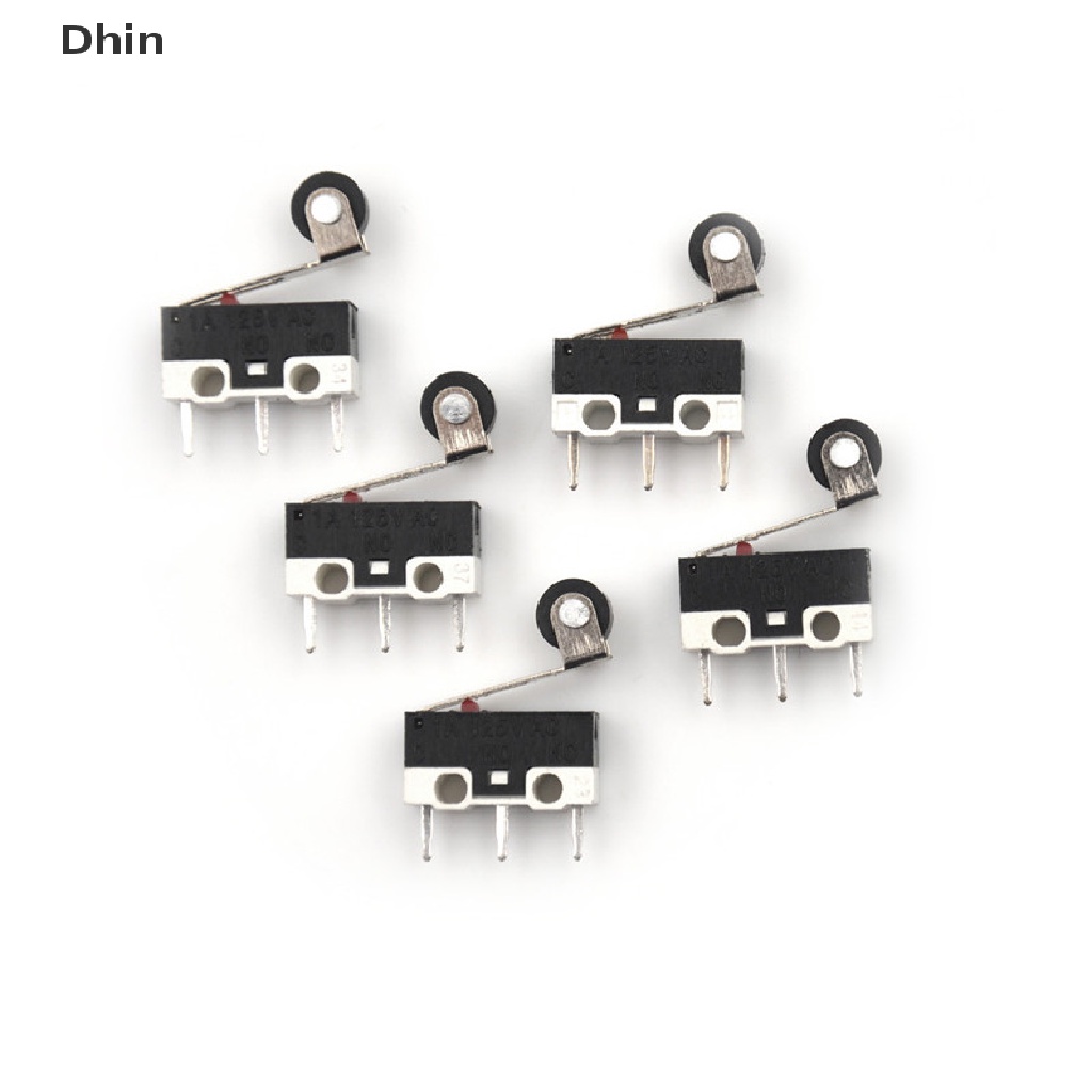 [Dhin] 5Pcs New Ultra Mini Micro Switch Roller Lever Actuator ...