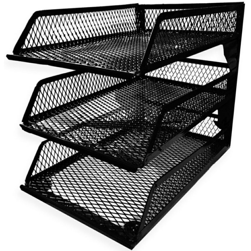 Metal Tray Desk Organizer (legal size) 2 & 3 layer Shopee Philippines