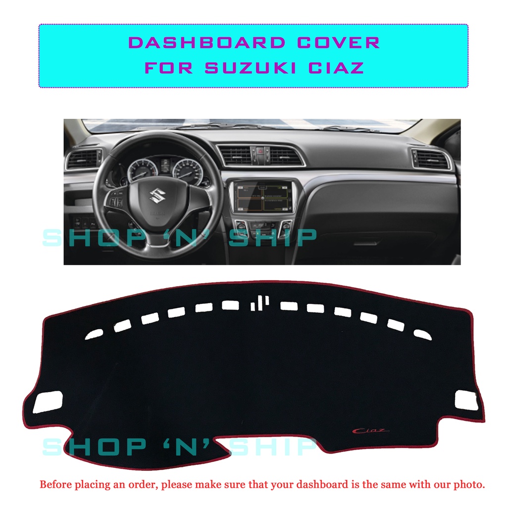Suzuki Ciaz 2014 2015 2016 2017 2018 2019 2020 Dashboard Cover Anti ...