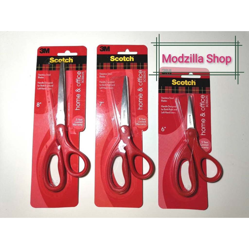 Scotchtm 3M Home & office Scissors For General Work Size 6 7 8 Inches ...
