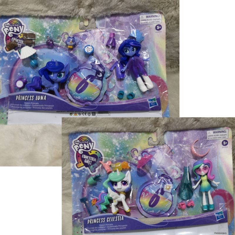 my little pony POTION PRINCESS PRINCESS CELESTIA and PRINCESS LUNA