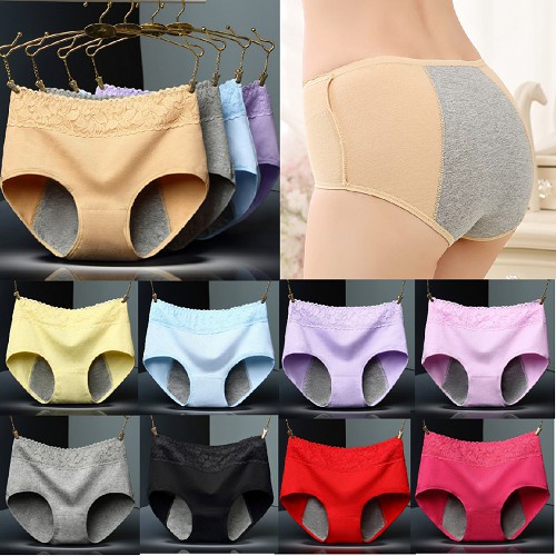 High Waist Leak Proof Menstrual Panties Physiological Pants Women