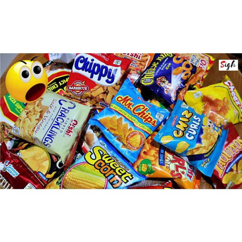 PINOY FAVORITE ALL TIME SNACKS & TSITSIRYA | Shopee Philippines