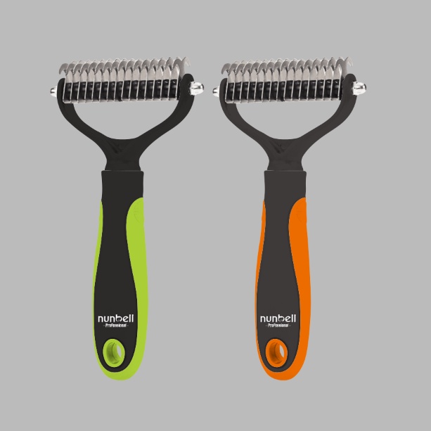 Nunbell Deshedding Dog Brush Double Sided Pet Hair Remover for Cats Dogs pk281 Shopee Philippines