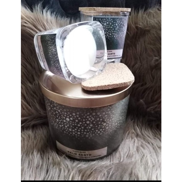 Palo Santo Bath and body works candle sampler Meditation Scent (new