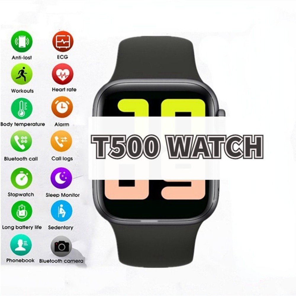 T500 Smart Watch Watch Touch Screen Bluetooth Connection Heart Rate