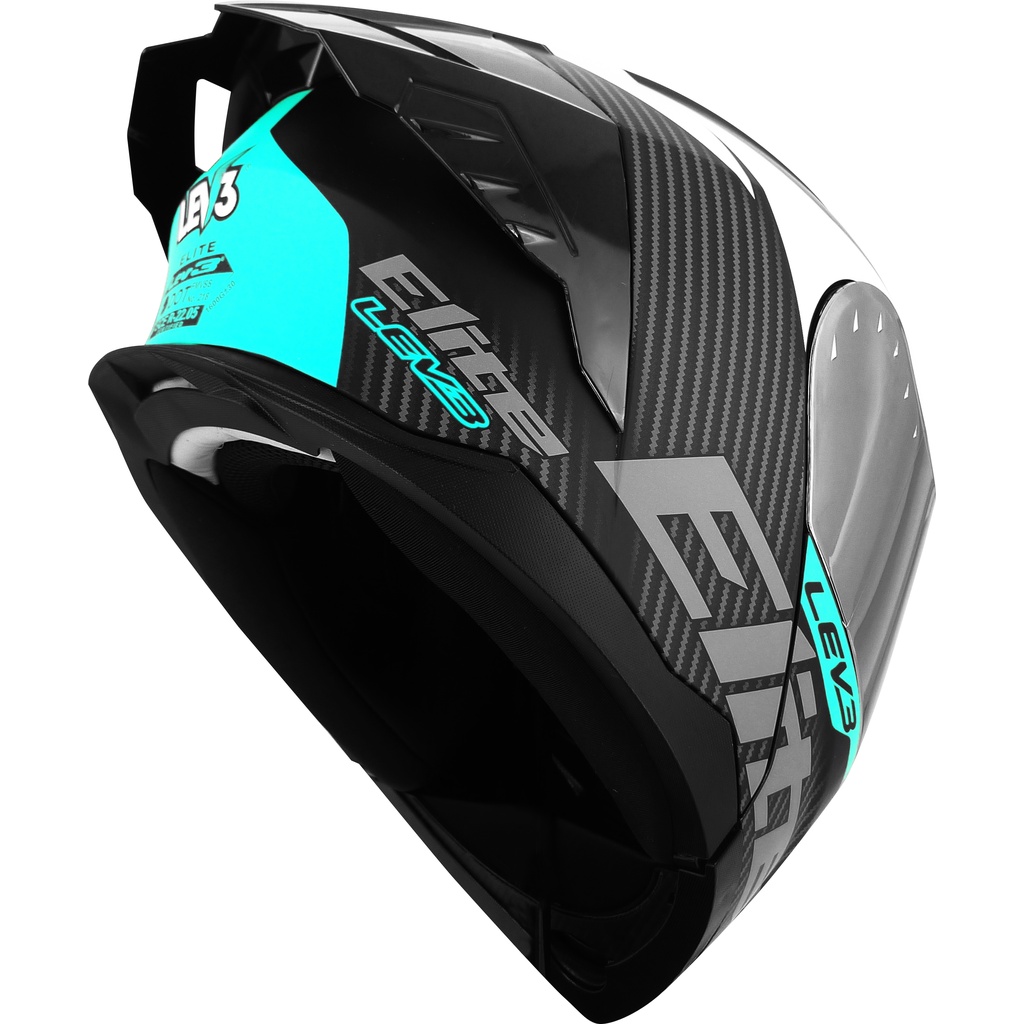 Lev3® Modular Dual Visor BJ-5730 ELITE Motorcycle Helmet