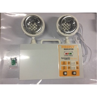 Firefly Emergency Lamp LED Rechargeable Twinhead FEL201L | Shopee ...