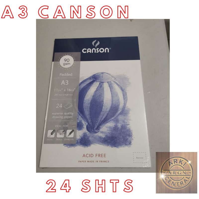 LOW PRICE! A3 CANSON SKETCHPAD ARCHITECTURE | Shopee Philippines