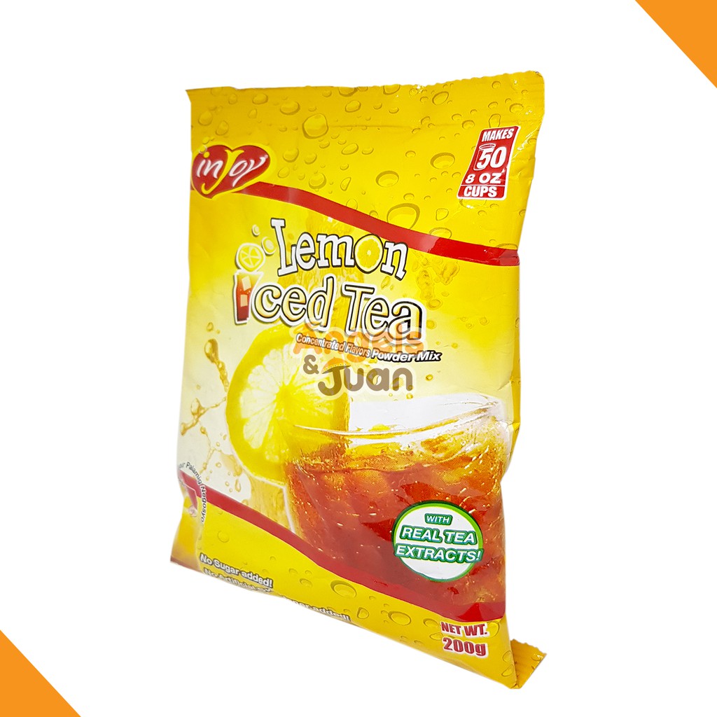 Injoy Concentrated Juice Powder Lemon Iced Tea Palamig 200g w/ Intense ...