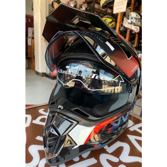 Spyder Hex 2 Dual Sports Full Face Dual Visor | Shopee Philippines