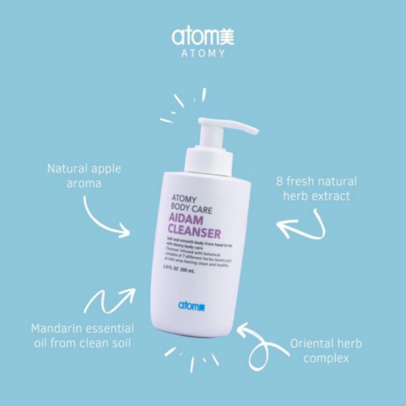 [ATOMY] Body Care AIDAM CLEANSER (200ml) | Shopee Philippines